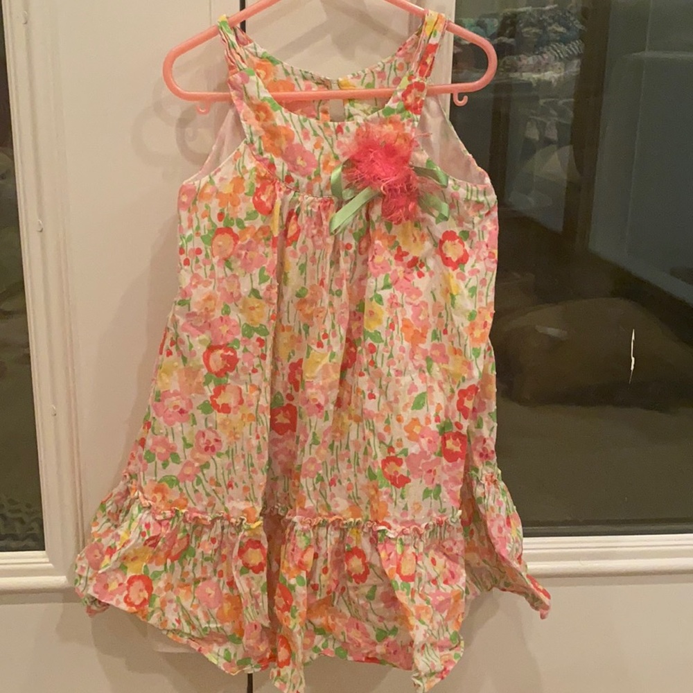 Girls floral dress